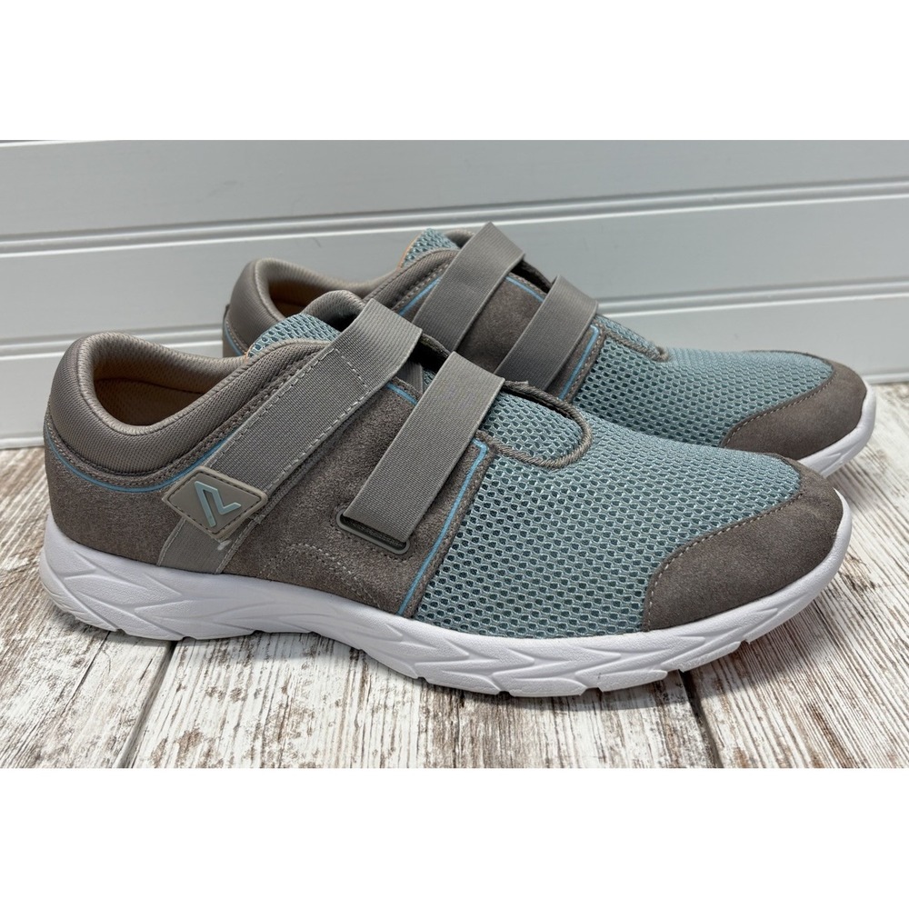 Vionic Ema Women's Sneakers Teal/Grey Sz 11 Orthotic Comfort